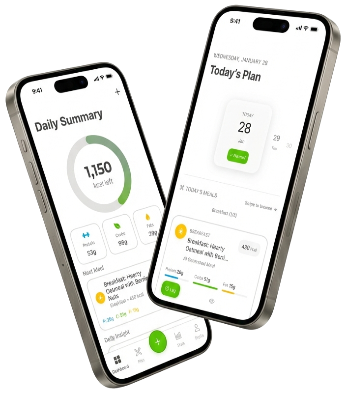 Nutristo App Interface